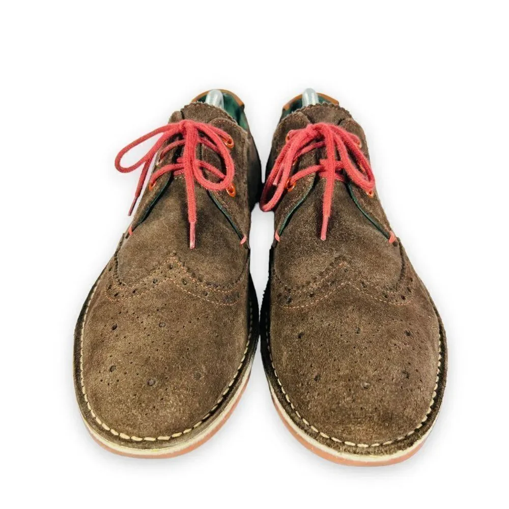 Ted Baker London Jamfro 2 Wingtip Oxfords‎ Brown Suede Men's 10